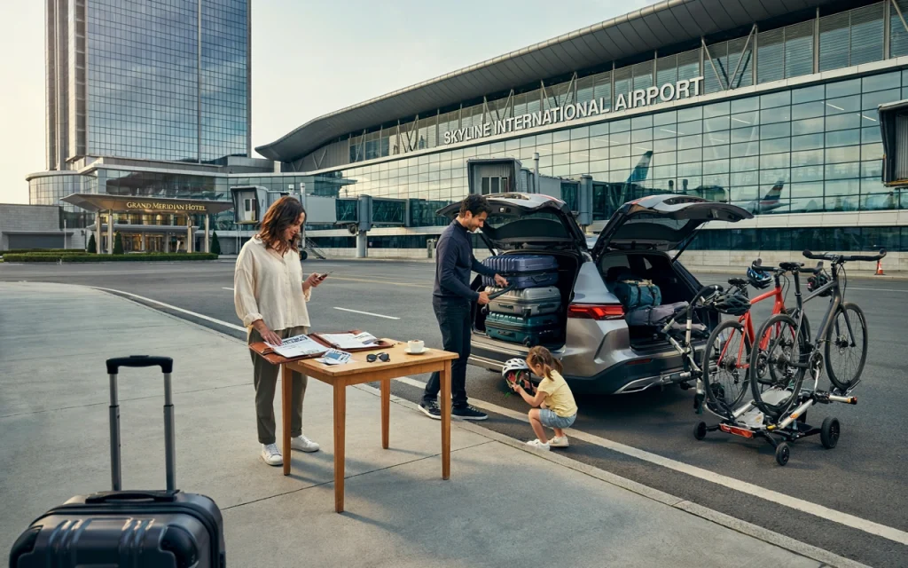 Auto vakantie en reisplanning